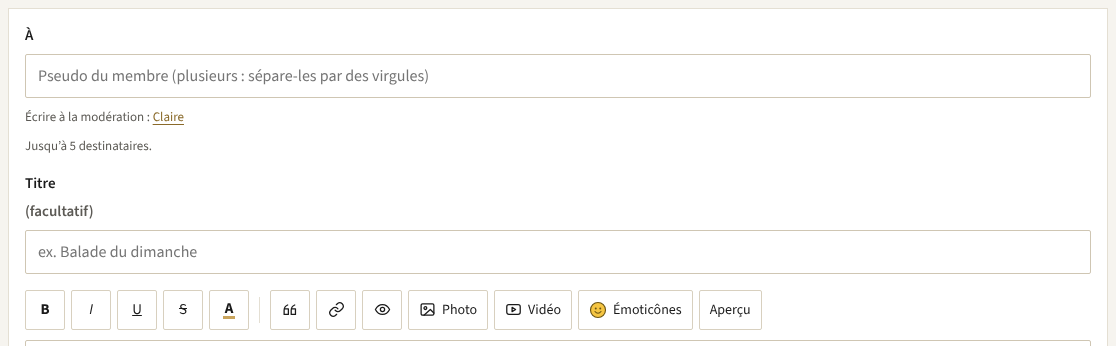 Nouvelle conversation