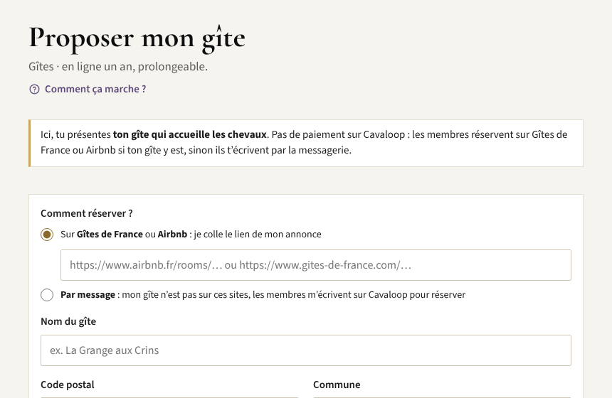 Comment réserver ?